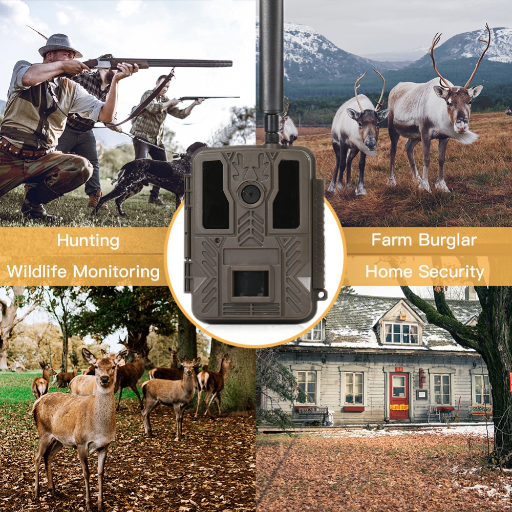 BSTCAM 3G MMS SMTP IP67Водонепроницаемая ИК-камера для охотничьих троп 